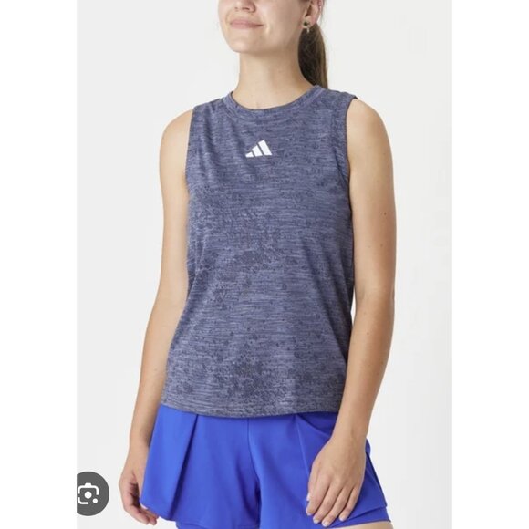 NWT Adidas Women’s Club Tank Top IB7379 Size Small Tennis Training Sleeveless - Picture 2 of 3